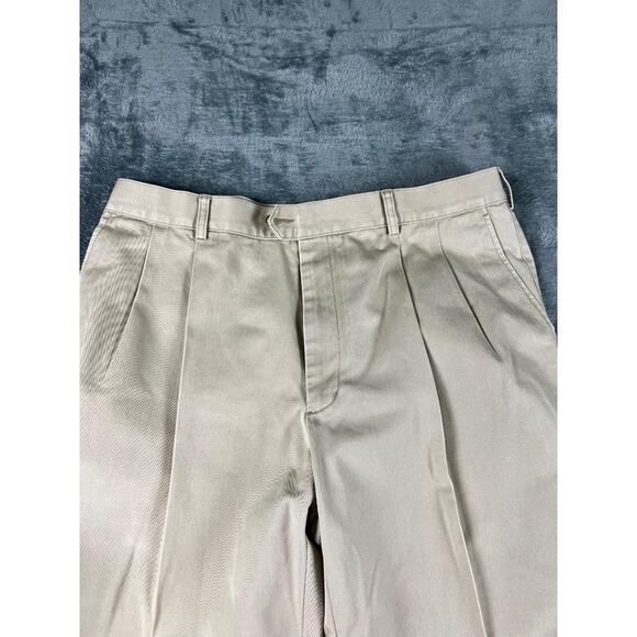 Men’s Nordstrom khaki brown pants size 40 inseam 30 good condition - Picture 7 of 10